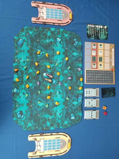 Scubaruba game setup