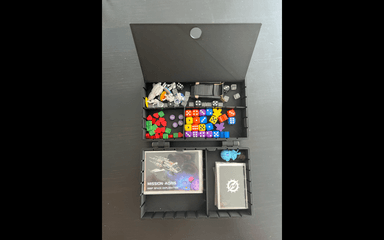 3D printed box to store and carry the current prototype